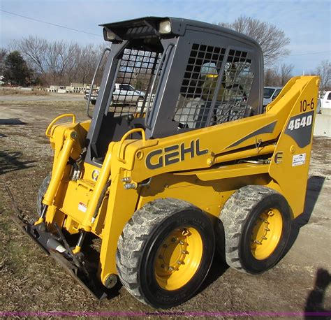 used gehl 4640 skid steer|gehl 4640 skid steer specs.